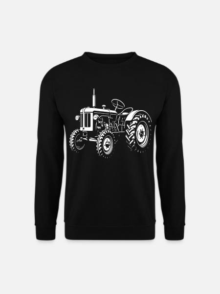 Oldtimer-Traktor R16 – Kraft aus Hannover - Unisex Pullover - Schwarz