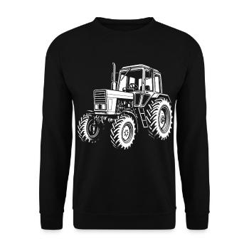 MTS Classique - Sweat-shirt Unisexe - noir - Devant - Alina (178cm) & Michal (187cm)