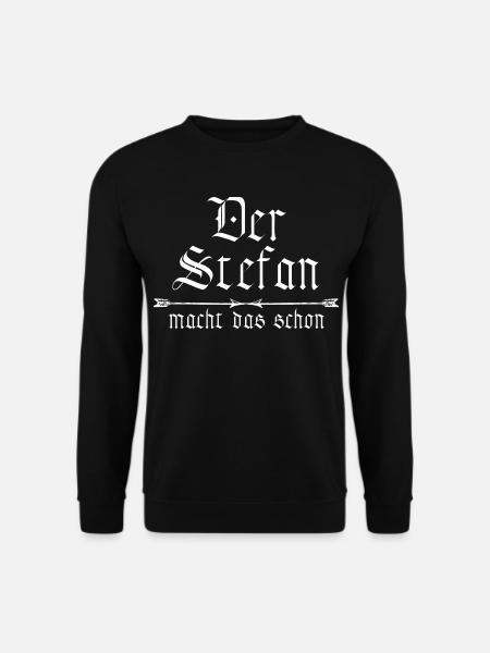 Stefan is already doing it - Unisex Sweatshirt - black