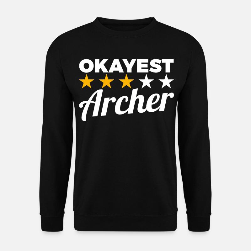 Average archer - Unisex Sweatshirt - black