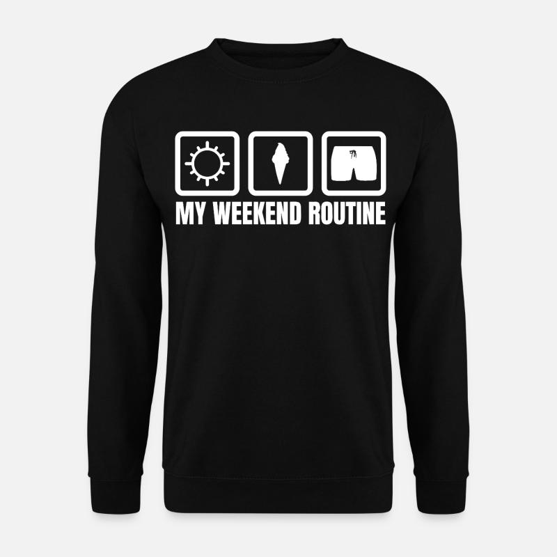 Eiscreme Enthusiast - Unisex Pullover - Schwarz