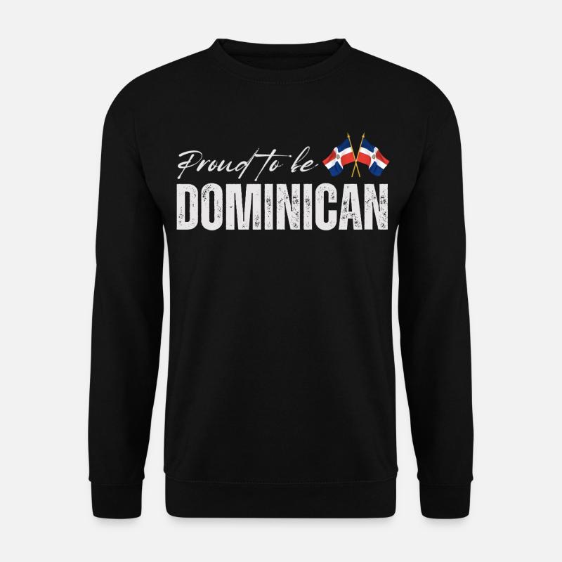 Proud Dominican - Unisex Sweatshirt - black
