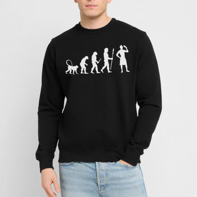 Évolution de la crème glacée Sweat-shirt Unisexe
