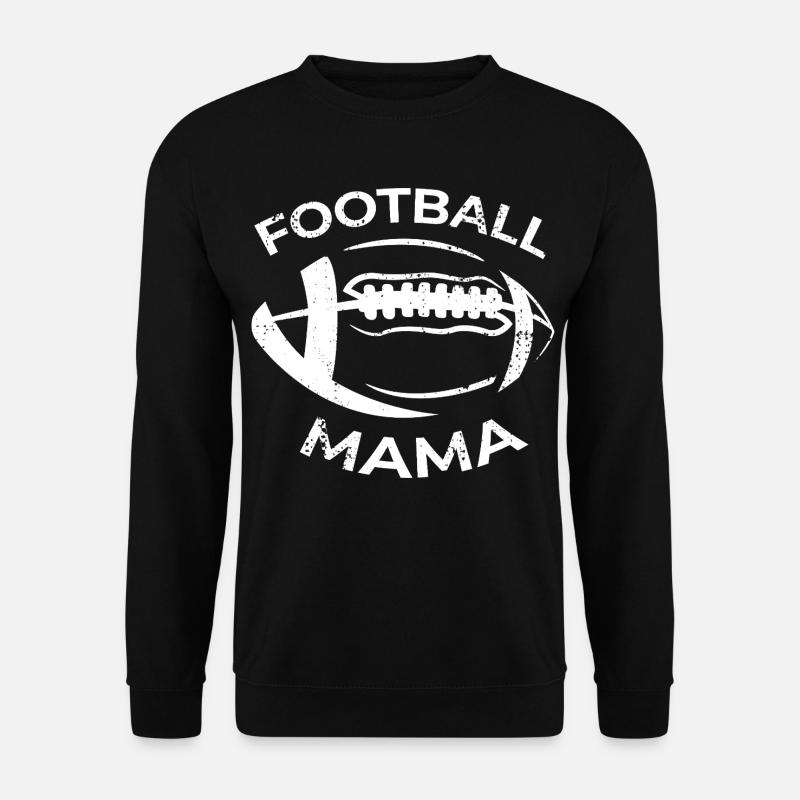 American Football Mutter - Unisex Pullover - Schwarz