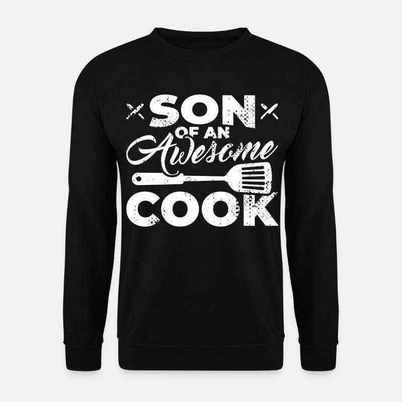 Sohn eines tollen Kochs - Unisex Pullover - Schwarz