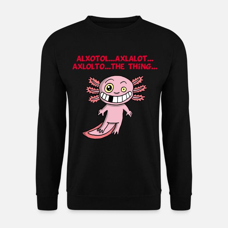 Axolotl - Unisex Pullover - Schwarz