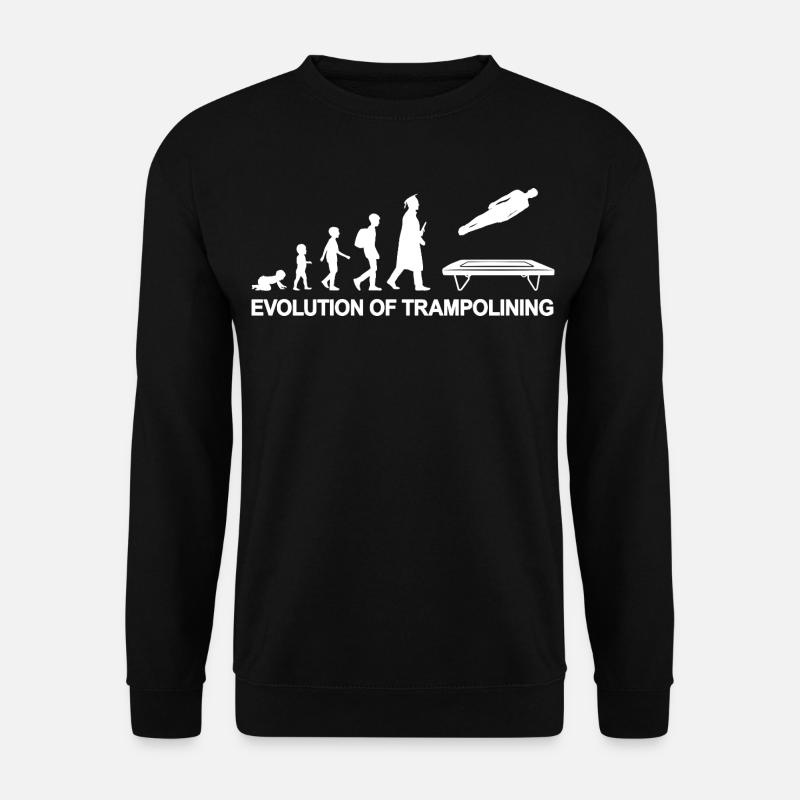 Evolution Trampolinist - Unisex Pullover - Schwarz