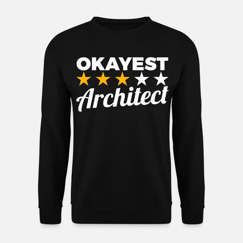 Average Architect - Unisex Sweatshirt - black