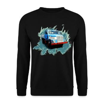 Ostkraft sur roues - Sweat-shirt Unisexe - noir - Devant - Alina (178cm) & Michal (187cm)