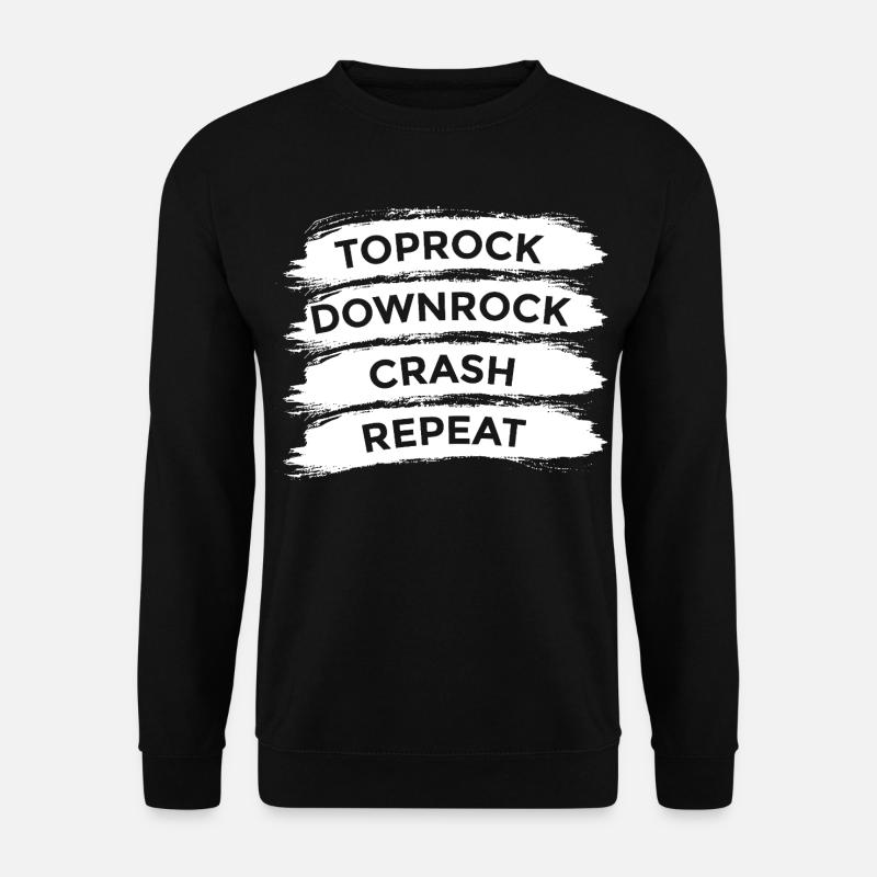 Breakdance Techniques - Sweat-shirt Unisexe - noir