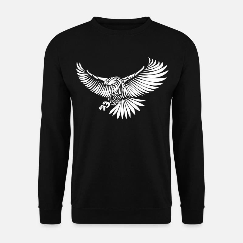 Heraldic Eagle Power - Unisex Sweatshirt - black