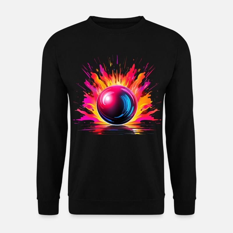 Bowling - Unisex Pullover - Schwarz