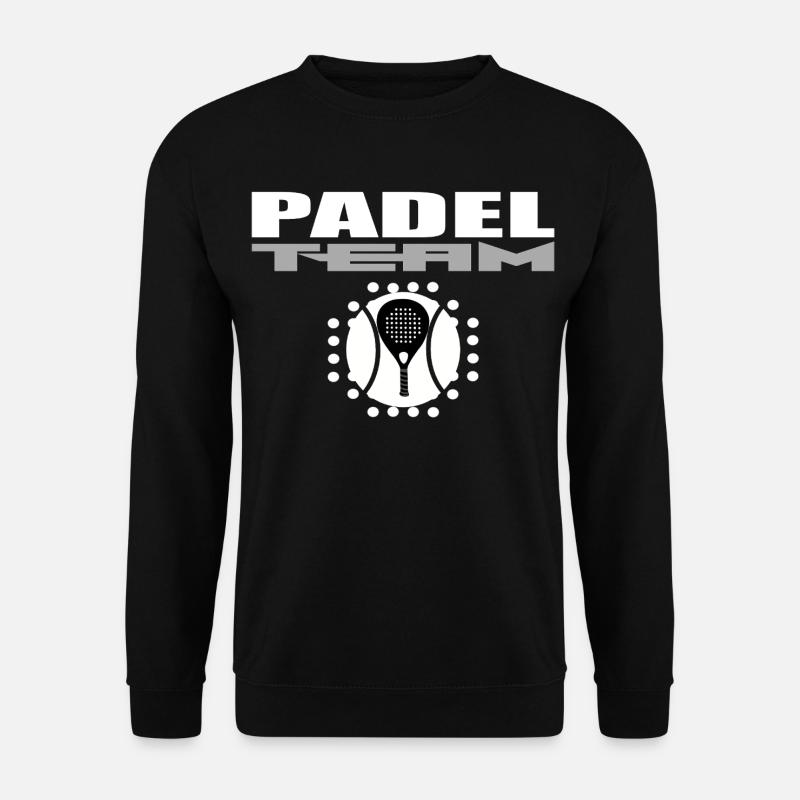 Conception de raquettes de padel avec un style moderne - Sweat-shirt Unisexe - noir