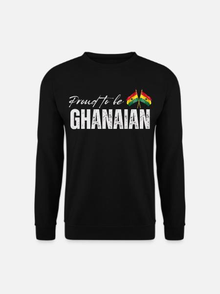Ghanaian pride, made in Ghana - Unisex Sweatshirt - black