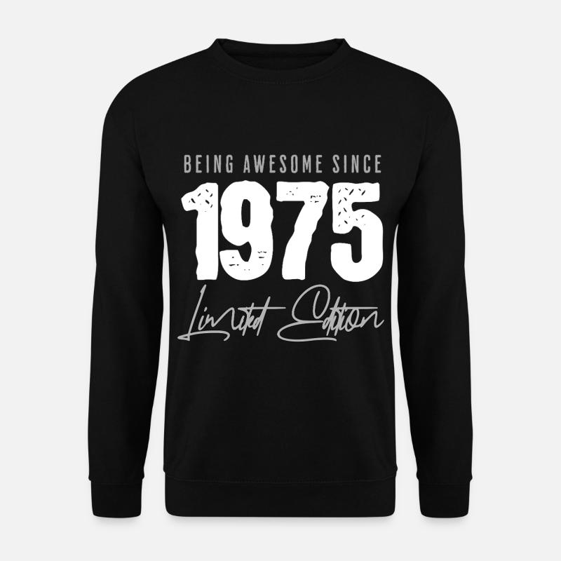 1975 Limited Edition - Unisex Pullover - Schwarz