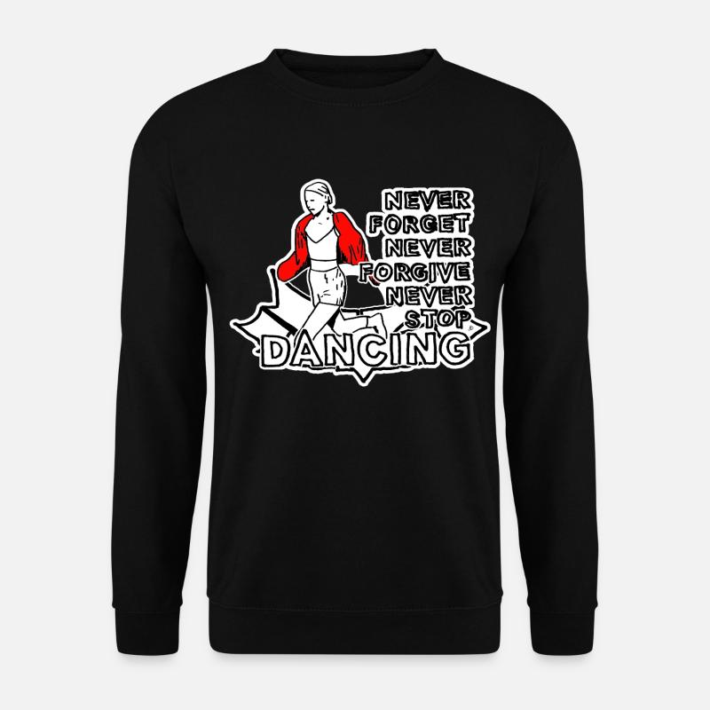 Never Forget Never Forgive - Unisex Pullover - Schwarz
