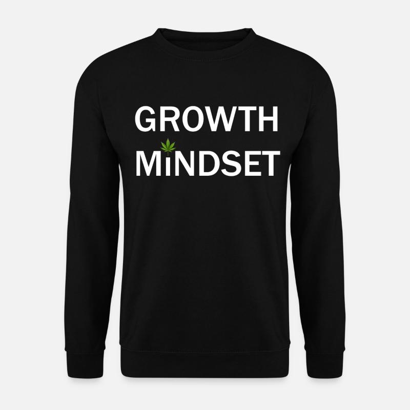 Growth Mindset - Unisex Sweatshirt - black