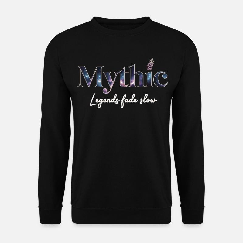 Mythic Constellation Design on Clothing - Unisex Sweatshirt - black
