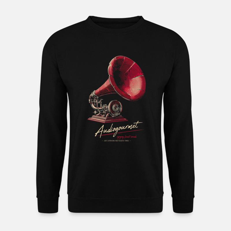 Audiogourmet - Unisex Pullover - Schwarz
