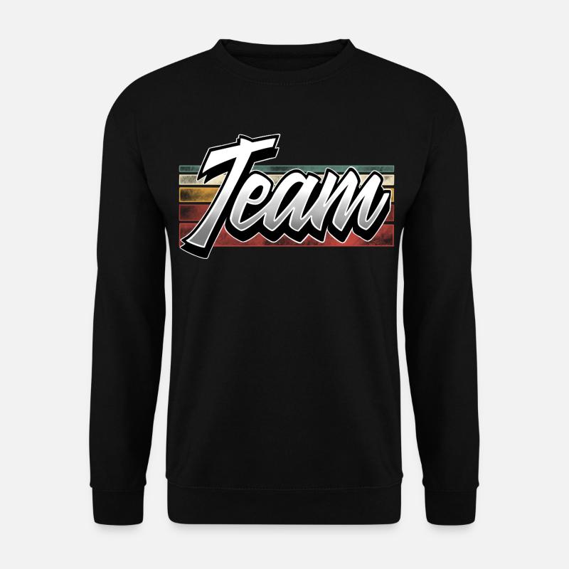 Team - Unisex Pullover - Schwarz