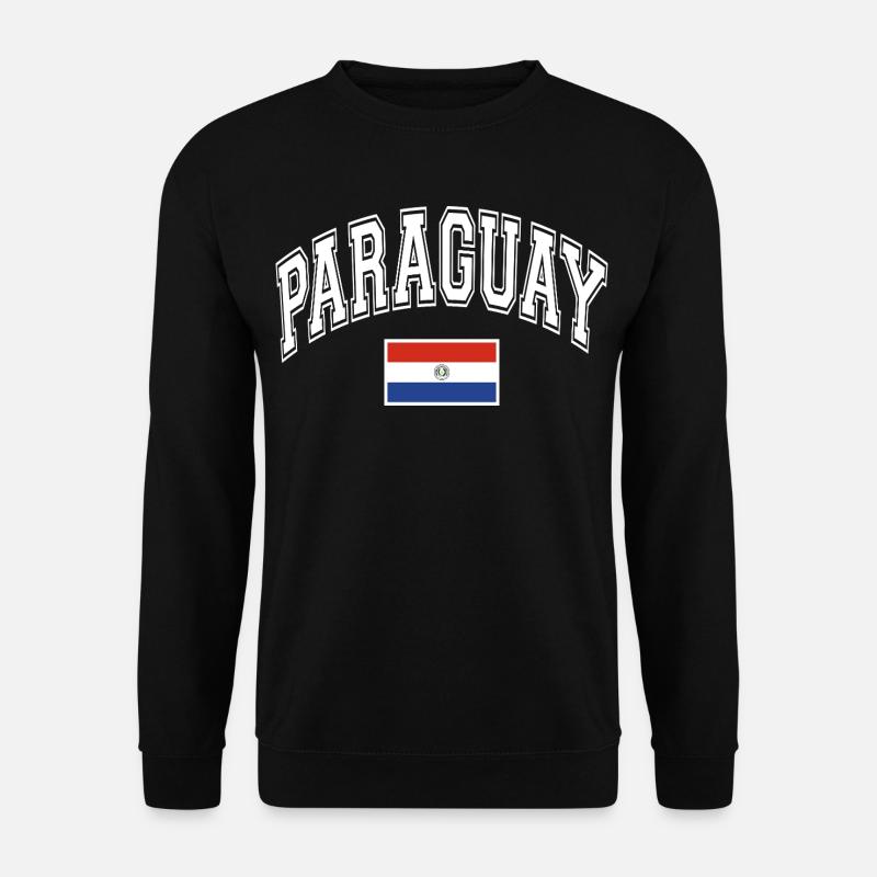 Paraguay Flagge - Unisex Pullover - Schwarz