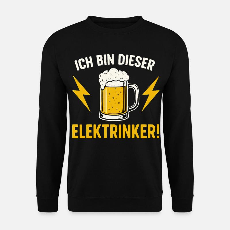 Elektrinker - Unisex Pullover - Schwarz
