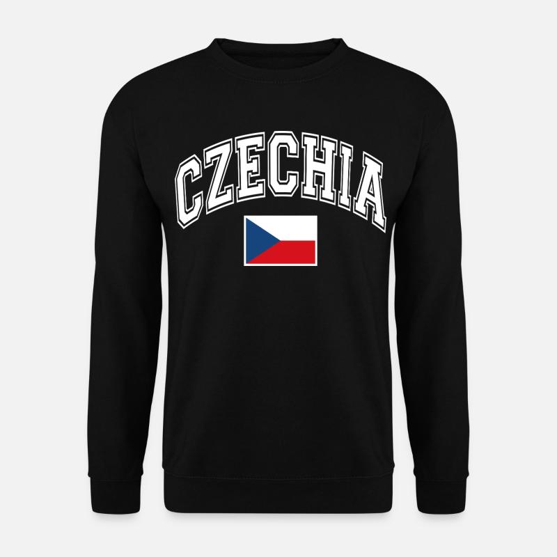 Drapeau de la République tchèque - Sweat-shirt Unisexe - noir