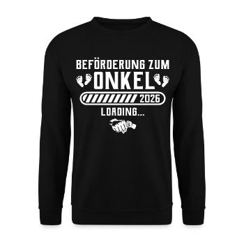 Tonton 2026 annonce sa grossesse - Sweat-shirt Unisexe - noir - Devant - Alina (178cm) & Michal (187cm)