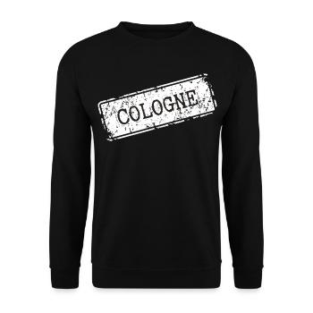 Cologne - Unisex Pullover - Schwarz - Vorne - Alina (178cm) & Michal (187cm)