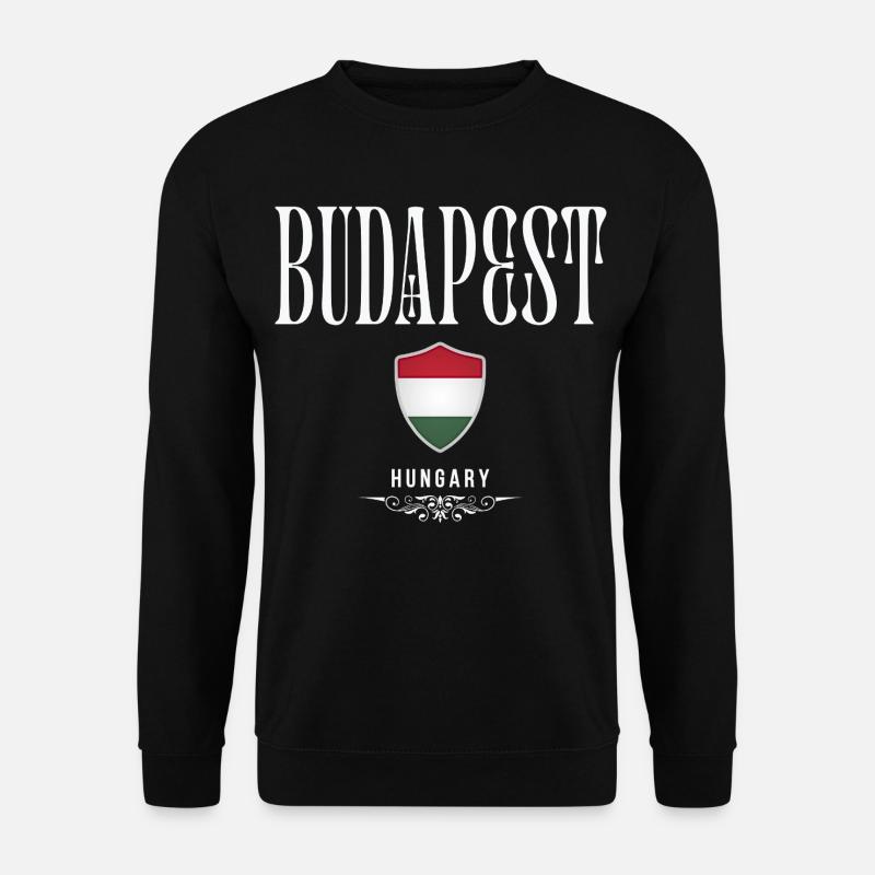 I love Budapest, Budapest Hungary - Unisex Sweatshirt - black