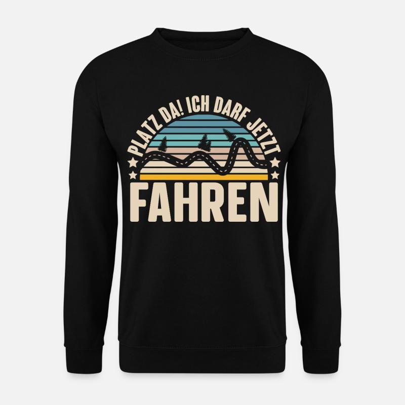 Führerschein bestanden Fahrprüfung Fahranfänger - Unisex Pullover - Schwarz