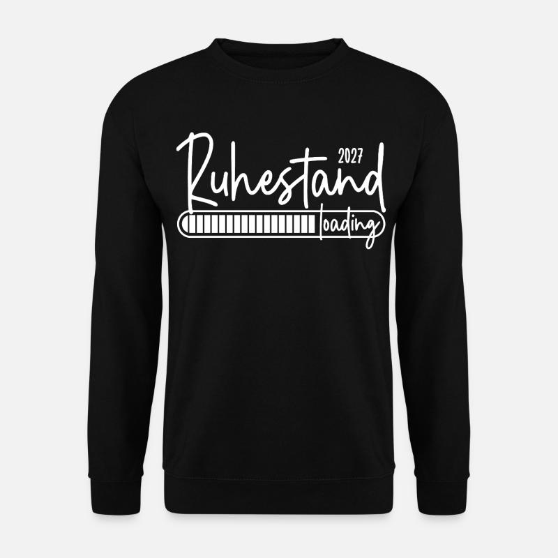 Retirement 2027 loading - Unisex Sweatshirt - black