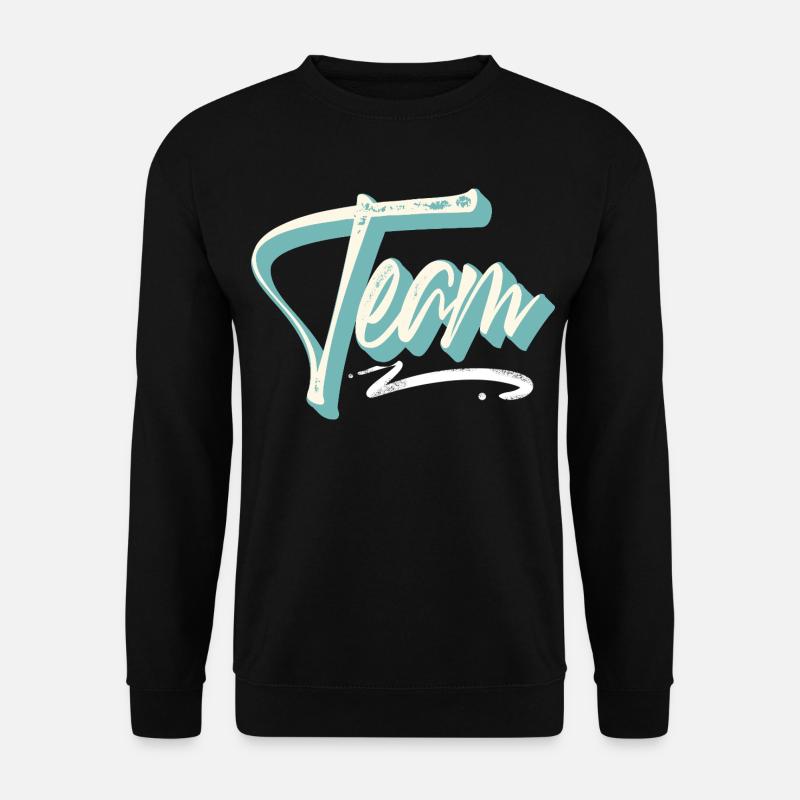 Team - Unisex Pullover - Schwarz