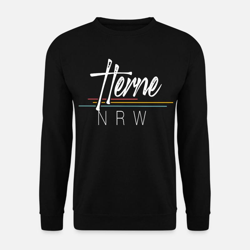 Herne - Unisex Pullover - Schwarz