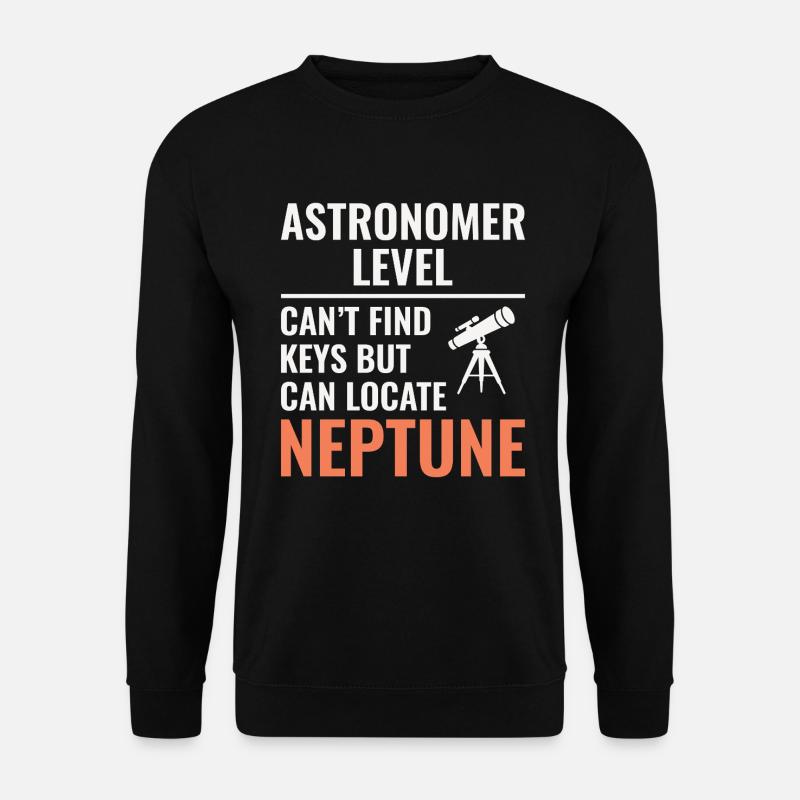 Astronomie-Planeten-Liebhaber-Design - Unisex Pullover - Schwarz