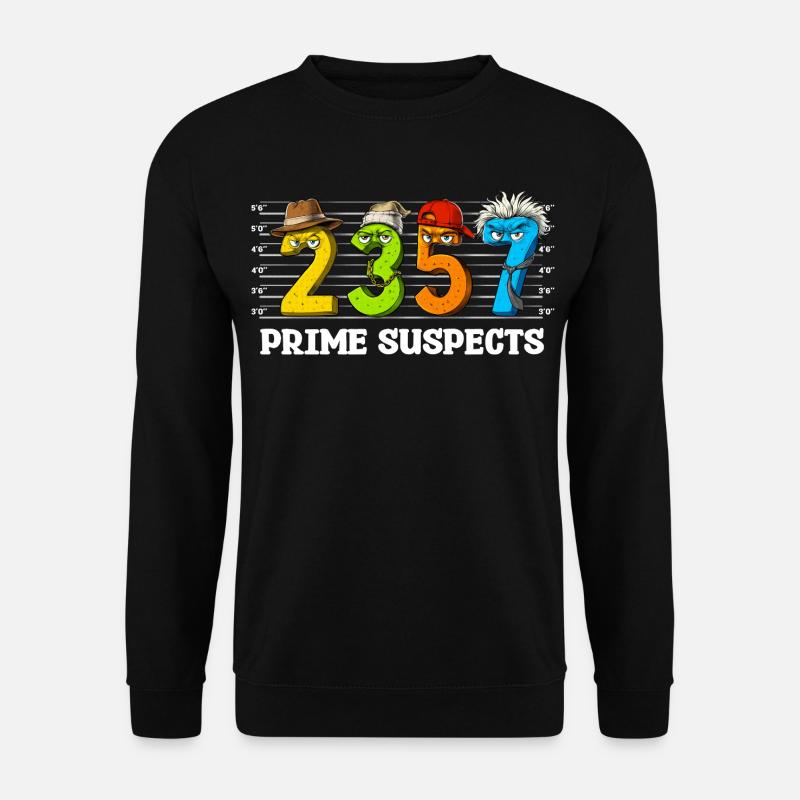 Funny Math Numbers - Unisex Sweatshirt - black