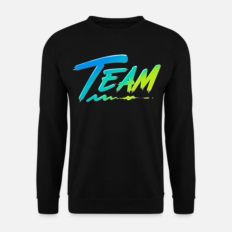 Team - Unisex Pullover - Schwarz
