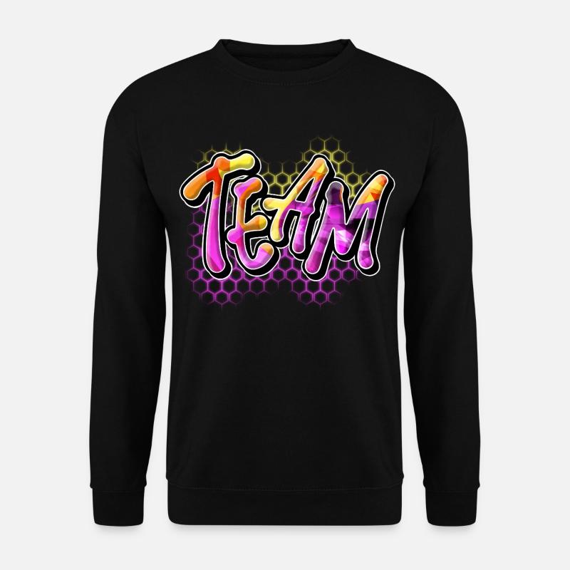Team - Unisex Pullover - Schwarz