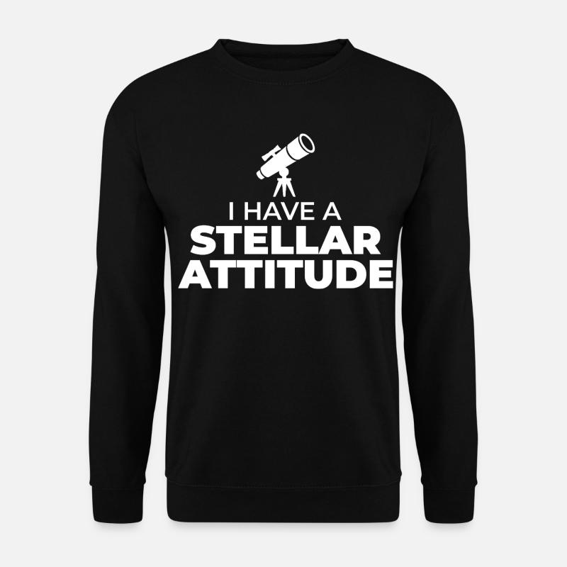 Astronomy Space Science  - Unisex Sweatshirt - black