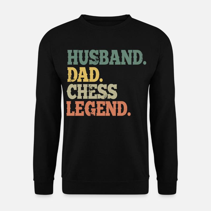 Chess Dad - Unisex Sweatshirt - black