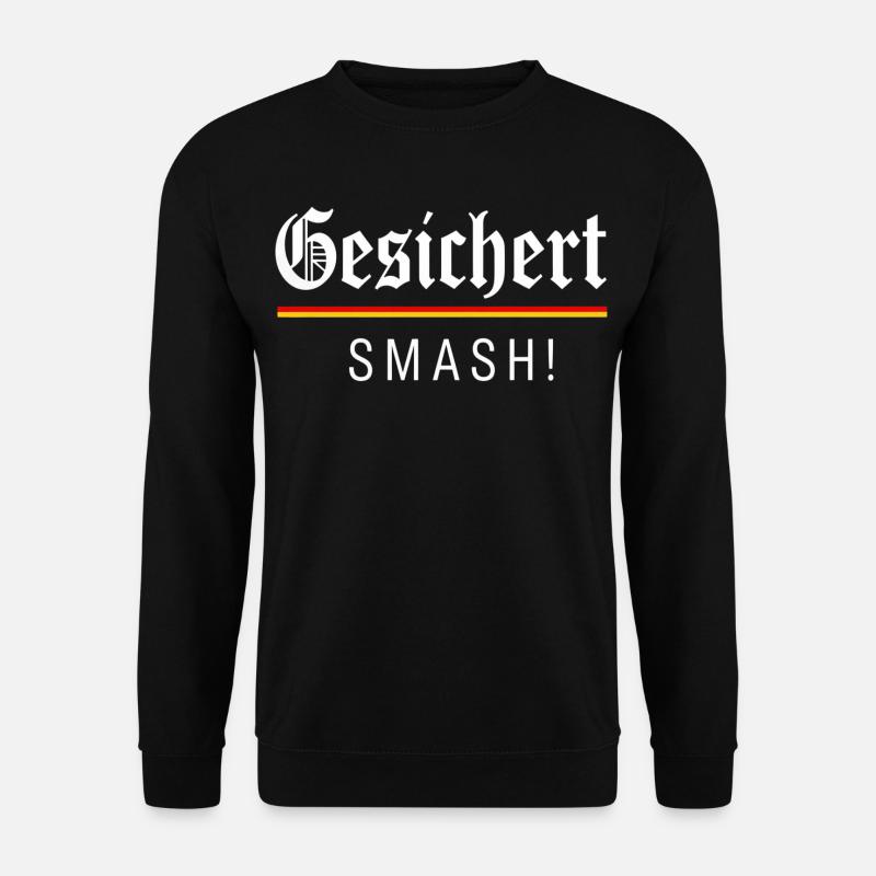 Secured SMASH! Germany - Unisex Sweatshirt - black