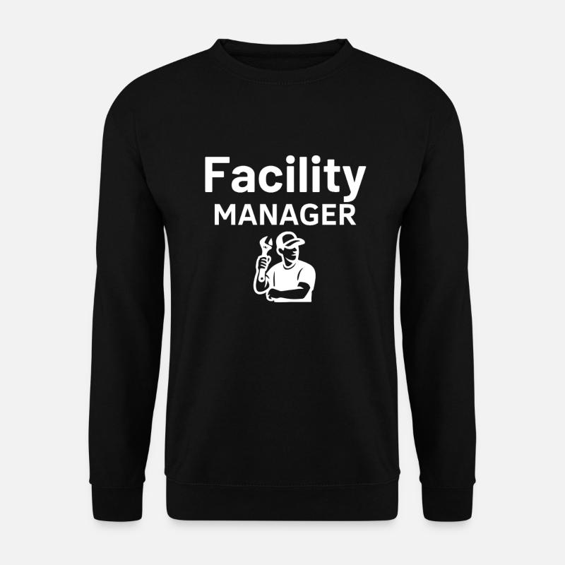 Facility Manager - Unisex Sweatshirt - black