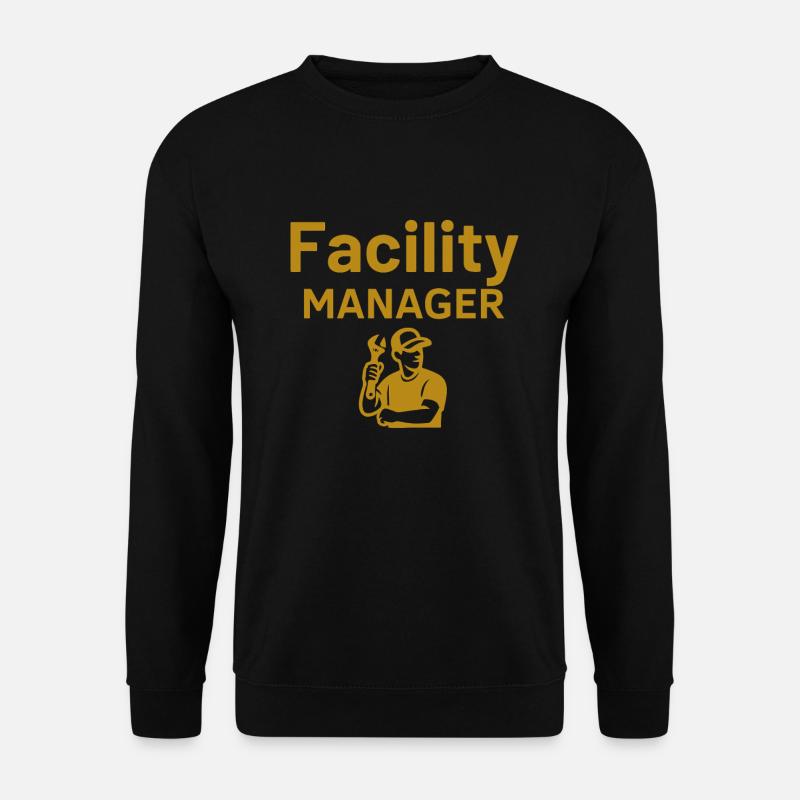 Facility Manager - Unisex Sweatshirt - black
