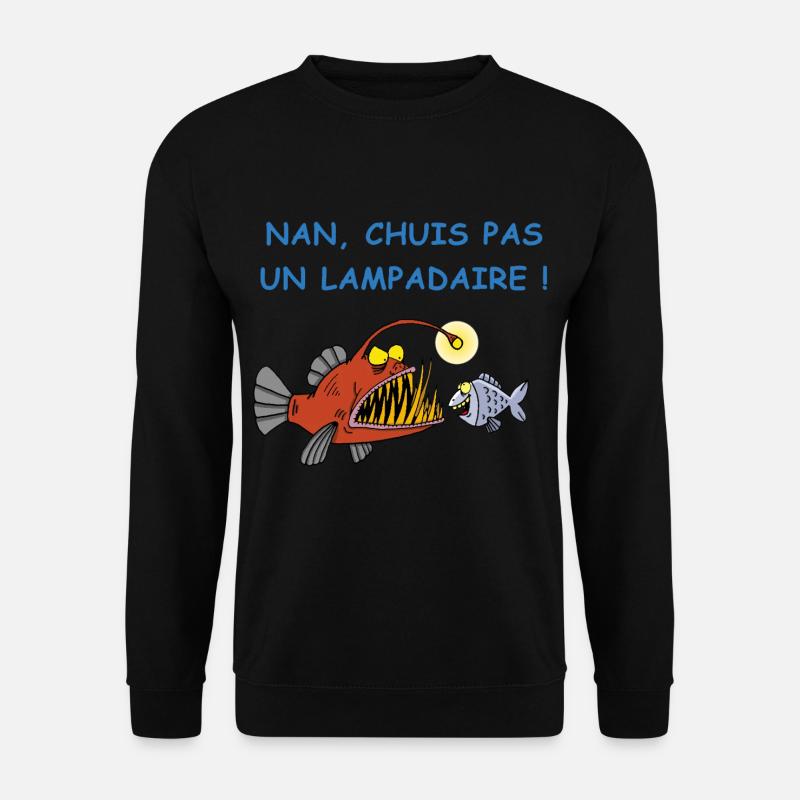 Abyssal Fish - Unisex Sweatshirt - black