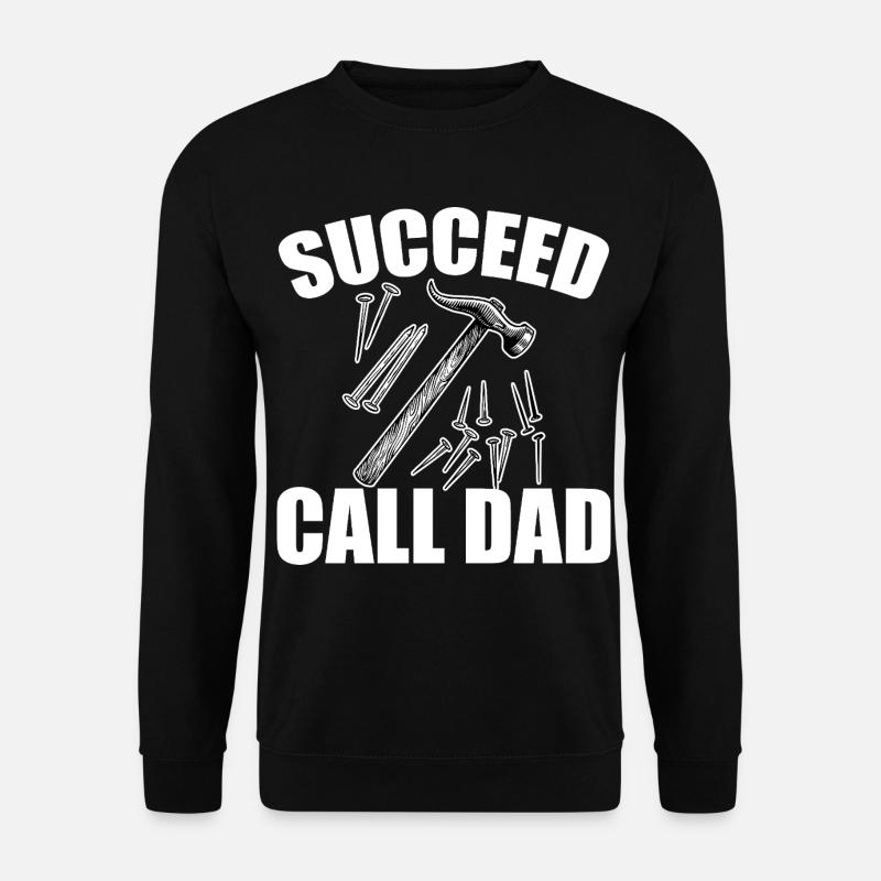 Erfolg durch Handwerkskunst - Unisex Pullover - Schwarz