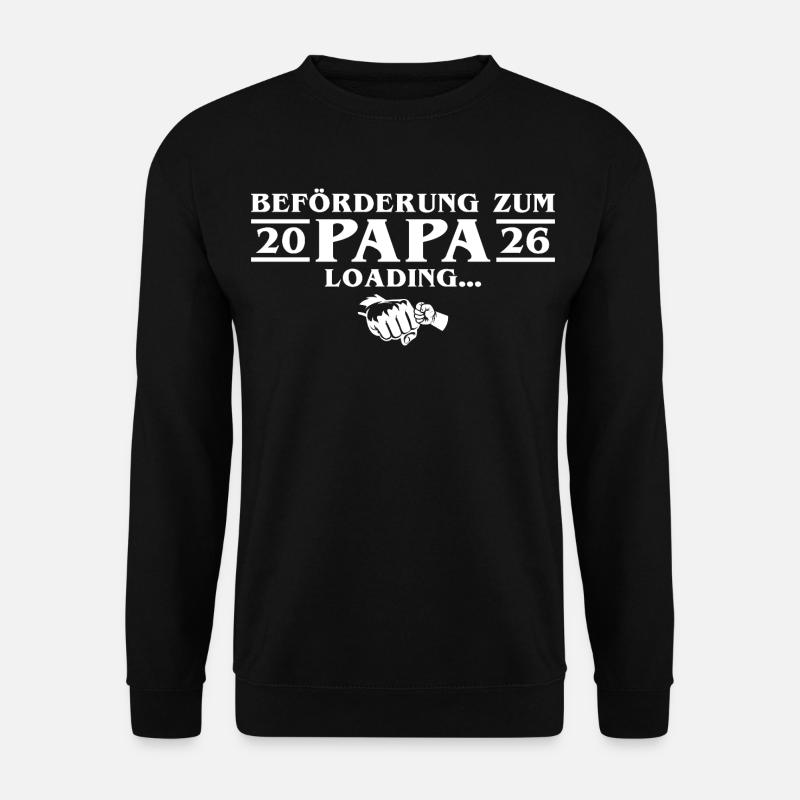Announcing Pregnancy - Dad-to-be 2026 - Unisex Sweatshirt - black
