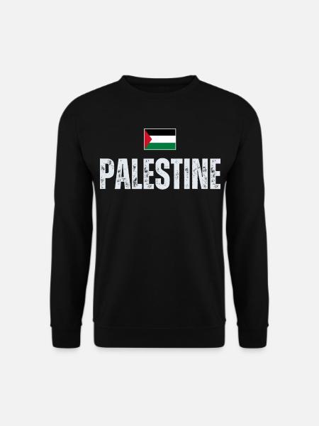 Palestinian flag, Palestinian patriot - Unisex Sweatshirt - black