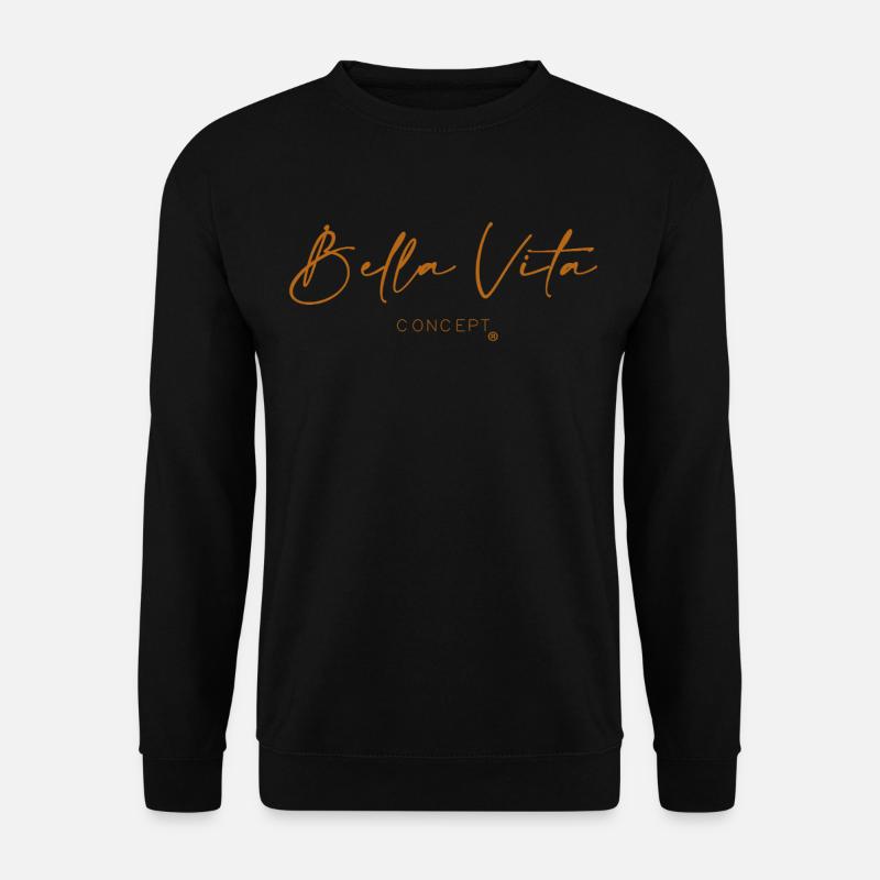 Bella Vita Concept Script - Unisex Sweatshirt - black
