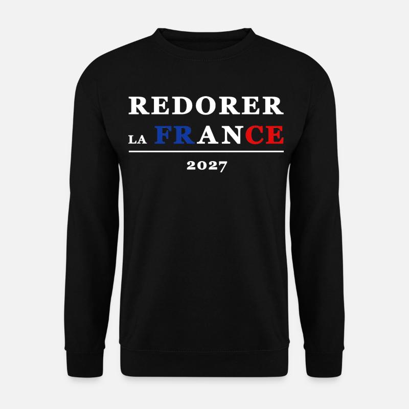 WIEDERHERSTELLUNG FRANKREICHS 2 - Unisex Pullover - Schwarz