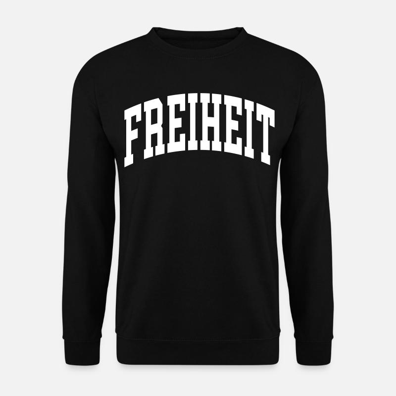 Freiheit - Unisex Pullover - Schwarz